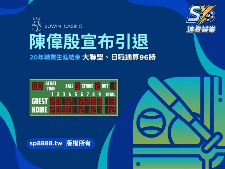 陳偉殷宣布引退